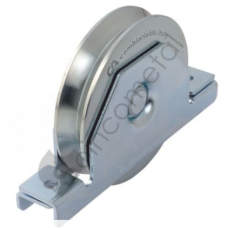 RODA COM SUPORTE APARAFUSAVEL 2 ROLAMENTOS